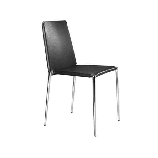 Alex Cafe Chair - Black