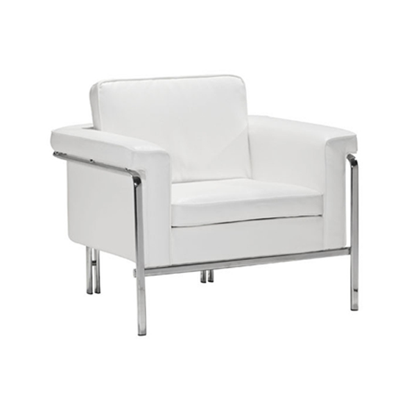 Amanda Lounge Chair - White