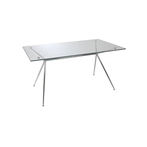 Atos 66in Conference Table - Chrome Base