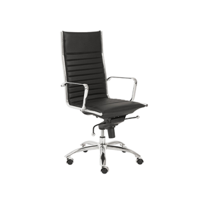Dirk High Back Office Chair - Black