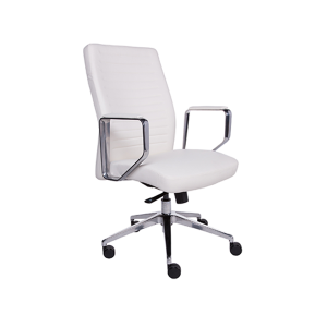 Emory Low Back Office Chair - White