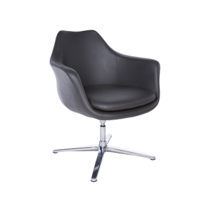 Giovana Lounge Chair - Dark Gray