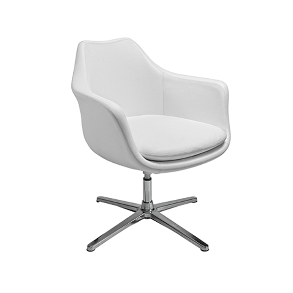 Giovana Lounge Chair - White