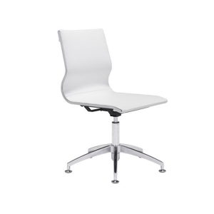 Glider Conference Chair - White