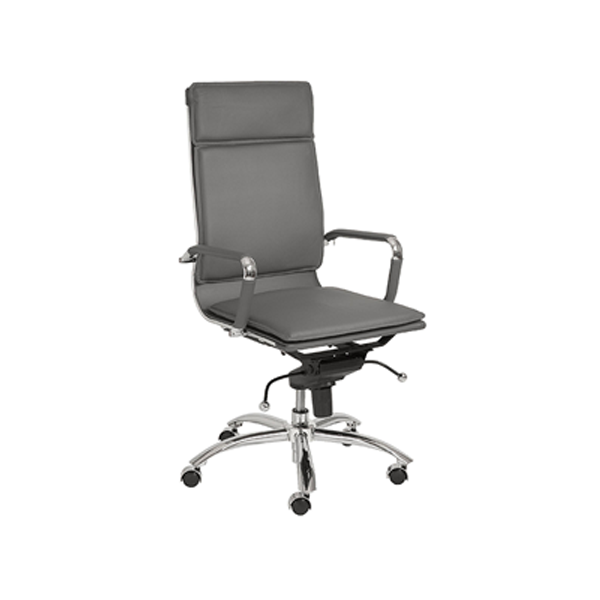 Gunar High Back Office Chair - Gray