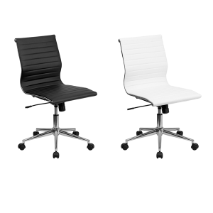 Motto Armless Office Chairs - V-Decor Trade Show Furniture Rentals in Las Vegas