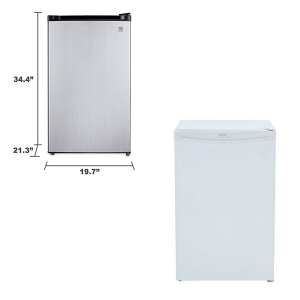 Refrigerator - 4.4CF - V-Decor Trade Show Furniture Rentals in Las Vegas