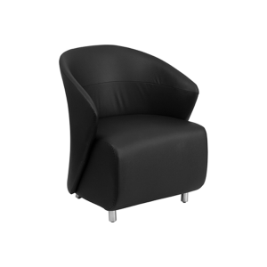 Barrel Lounge Chair - Black