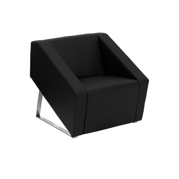 Angle Lounge Chair - V-Decor Trade Show Furniture Rentals in Las Vegas
