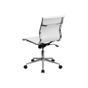 Motto Armless Office Chair - White - Back