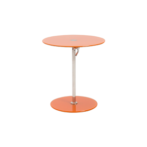 Radin Adjustable End Table - Orange