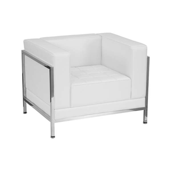 Tampa Lounge Chair - White
